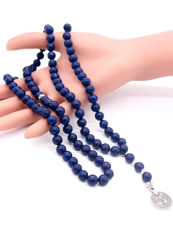 Lapis Lazuli Crystal Bracelet 6-10mm Beads Romantic Yoga Bracelet