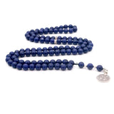 Lapis Lazuli Crystal Bracelet 6-10mm Beads Romantic Yoga Bracelet