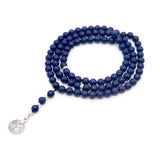 Lapis Lazuli Crystal Bracelet 6-10mm Beads Romantic Yoga Bracelet
