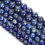 Lapis Lazuli Stone Charm Beads for DIY Jewelry Making 6/8/10MM