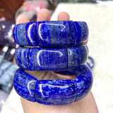 Lapis Lazuli Stone Beads Bracelet Gemstone Jewelry Bangle Men Women Gift