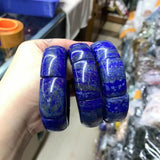 Lapis Lazuli Stone Beads Bracelet Gemstone Bangle