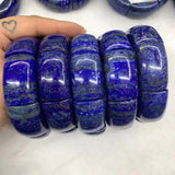 Lapis Lazuli Stone Beads Bracelet Gemstone Bangle