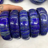 Lapis Lazuli Stone Beads Bracelet Gemstone Bangle