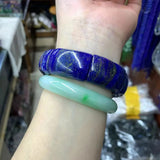 Lapis Lazuli Stone Beads Bracelet Gemstone Bangle