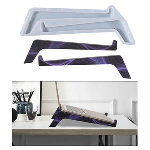 Epoxy Resin Laptop Stand Silicone Mold DIY Crafts