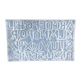 26 Alphabet Epoxy Resin Mold Letters Keychains Silicone Mould DIY