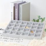 Large Velvet Jewelry Storage Tray Display Box