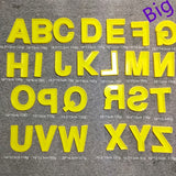 Large Alphabet Ornaments Resin Mold A-Z Letters Silicone Mold