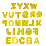 Large Alphabet Ornaments Resin Mold A-Z Letters Silicone Mold