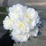 Large Artificial Hydrangea Macrophylla Bridal Bouquet Decoration
