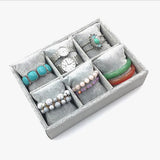 Large Bangle Bracelet Watch Display Case Jewelry Storage Trays