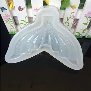 Beauty Fish Tail Silicone Mold for Jewelry Resin Making