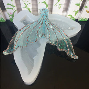 Beauty Fish Tail Silicone Mold for Jewelry Resin Making