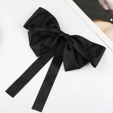 Large Bow Hairpin Female Back Hairbands Hairpin Clip Headdress For Girls