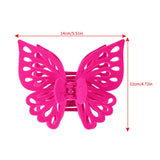 Butterfly Hair Clips Hollow Out Shark Claw Clip Women Hair Accessories