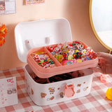 Large-Capacity Kids Hair Accessories Storage Box