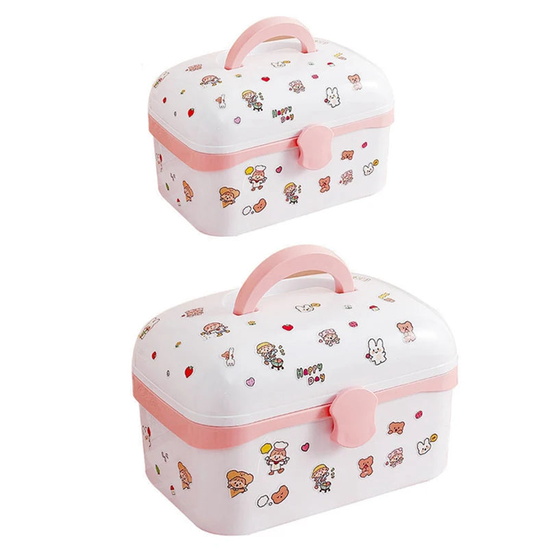 Large-Capacity Kids Hair Accessories Storage Box