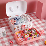 Large-Capacity Kids Hair Accessories Storage Box