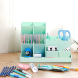 Large Capacity Desk Accessories Pen Holder Pencil Storage Box Organizer