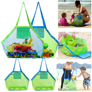 Large Capacity Mesh Bag Children Toys Portable Rope Storage Bags