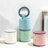 Large Capacity Jewelry Box 4-Layer Storage
