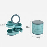 Large Capacity Jewelry Box 4-Layer Storage