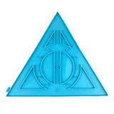 Triangle Wall Clock Resin Mold Large Size for Epoxy Crafts
