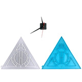 Triangle Wall Clock Resin Mold Large Size for Epoxy Crafts
