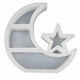 Crescent Moon Tray Resin Mold Star Shelf Crystal Display Tray Jewelry Plate