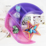 Crescent Moon Tray Resin Mold Star Shelf Crystal Display Tray Jewelry Plate