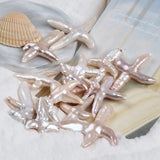 Large Cross Shape Natural Freshwater Pearl Beads