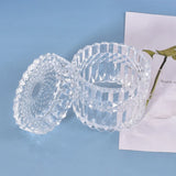 Crystal Jar Silicone Jewelry Storage Box Resin Mold DIY Tool