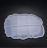 Wave Table Mold Tray Set for Large Cup, 6-in-1, Silicone Mold