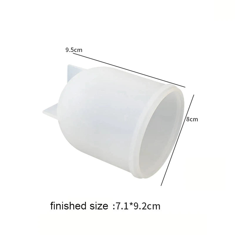 Cylinder Resin Mold DIY Candle UV Crystal Epoxy Resin Mold