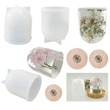 Cylinder Resin Mold DIY Candle UV Crystal Epoxy Resin Mold