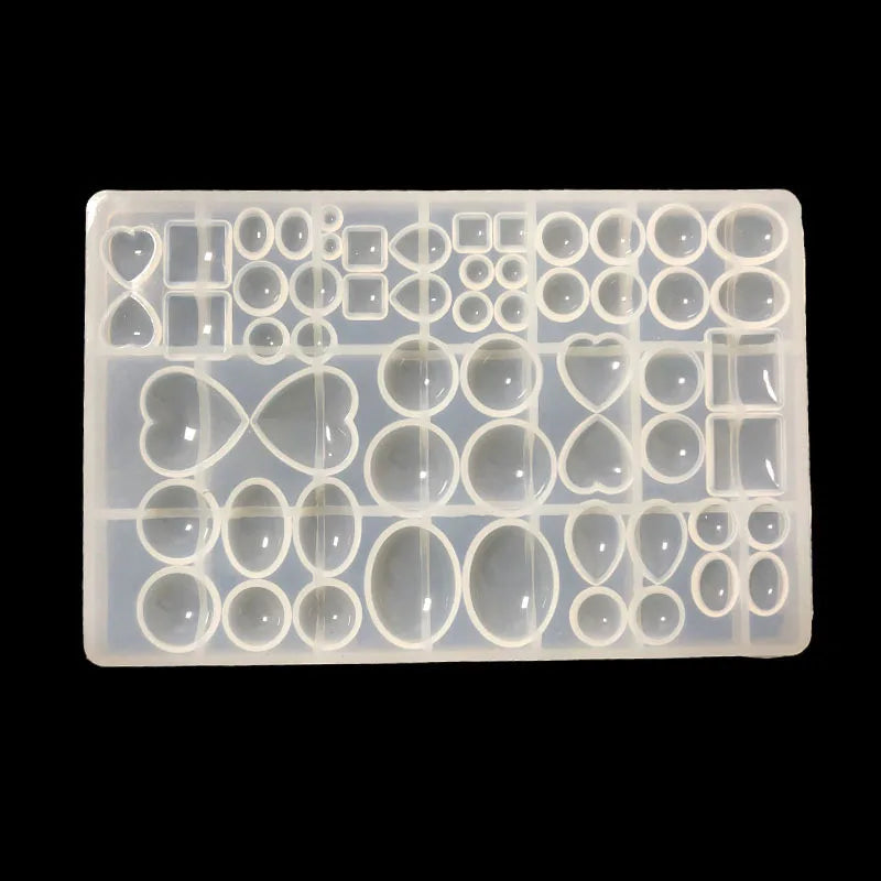 Crystal Silicone Mold Jewelry Making Epoxy Resin UV Resin