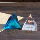 Large DIY Pyramid Resin Mold Set - Big Silicone Pyramid Molds Jewelry