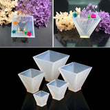 Large DIY Pyramid Resin Mold Set - Big Silicone Pyramid Molds Jewelry