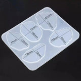 Cloud Shape Silicone Coaster Resin Molds Flower UV Epoxy Resin Mould
