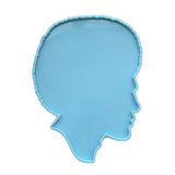 Large Female Male Head Resin Mold Silicone Coaster Mold