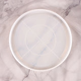 Large Flower Resin Coaster Molds Silicone Tray DIY Geode Platter Epoxy Crafts