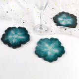 Resin Coaster Molds Large Flower Shape Silicone Tray