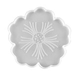 Flower Shape Resin Coaster Molds Fruit Cup Silicone Tray Mold