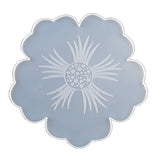 Flower Shape Resin Coaster Molds Fruit Cup Silicone Tray Mold