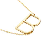 Letter Pendant Necklace for Women Christmas Party Charms Choker