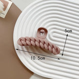 Large Hair Claw Hair Clips Soild Colors Hair Claw Girls Hair Accessories