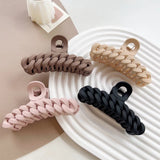 Large Hair Claw Hair Clips Soild Colors Hair Claw Girls Hair Accessories