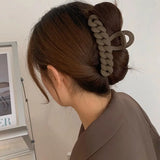 Large Hair Claw Hair Clips Soild Colors Hair Claw Girls Hair Accessories