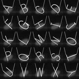 Large Initial Necklaces Stainless Steel Big Letter A-Z Monogram Collares